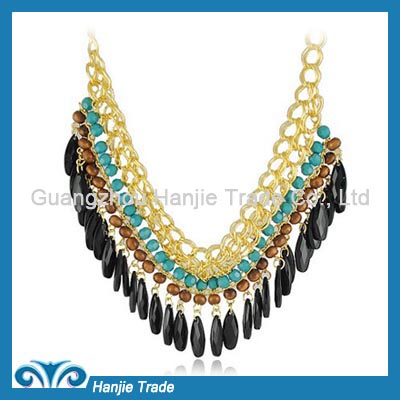 Hot Sale Fancy Statement Tassel Necklace in Wholesale