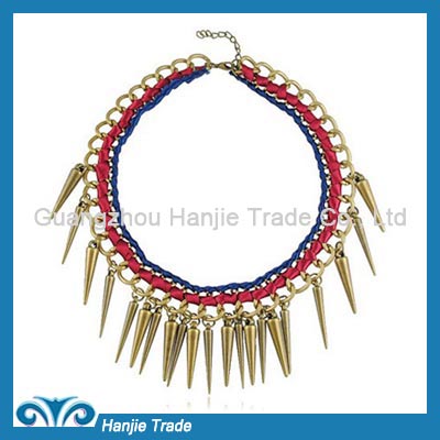 Wholesale Funky Punk Rivet Choker Necklace