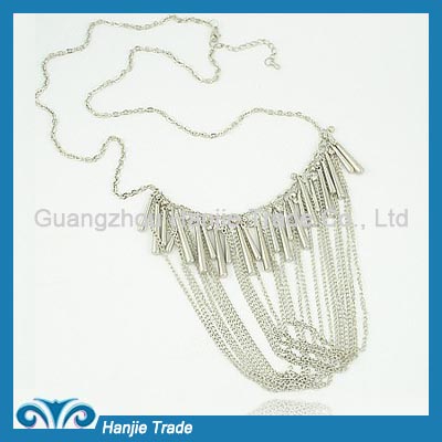 Latest Statement Alloy Tassel Necklace in Wholesale