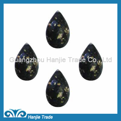 OEM Customized Clothes Decorative 8*13mm Teardrop Resin Flat Back Acrylic Rhinestone