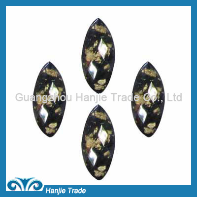 OEM Customized Clothes Decorative 10mm Flat Back Acrylic Rhinestone