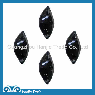 Sew on Teardrop Resin Flat Back Acrylic Rhinestone