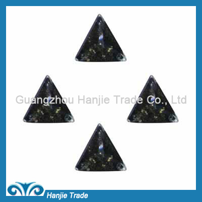 Sew on Triangle Shape Resin Flat Back Acrylic Rhinestone