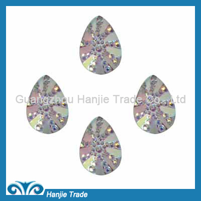 Sew on Star Resin Diamond Flat Back Resin Rhinestone