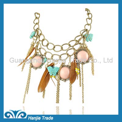 Hot Sale Fashion Multielement Joint Choker Necklace in Wholesale