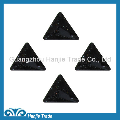 Latest Design Sew on Triangle Acrylic Stones for Wholesale