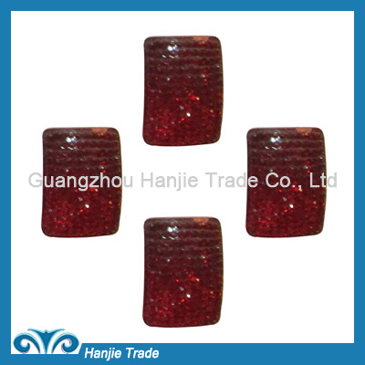 Wholesales crystal clear faceted acrylic epoxy resin for garment