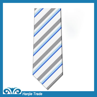 Fashionable 100% Silk Stripped Neck tie