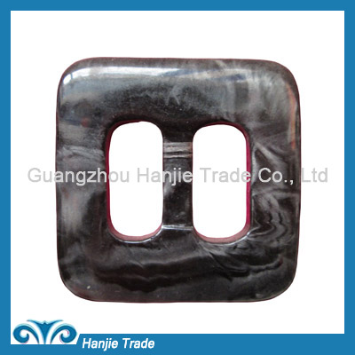 Wholesale black plastic buckles for canvas belts