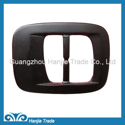 Wholesale black plastic belt buckle