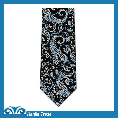 New Design Paisley Silk Neckties For Men