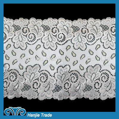 Wholesale Decoratative Bridal Nylon Spandex Lace Trim