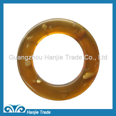 Wholesale printed resin O-ring for decorations