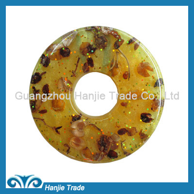 Wholesale printed plastic o-ring for dresses