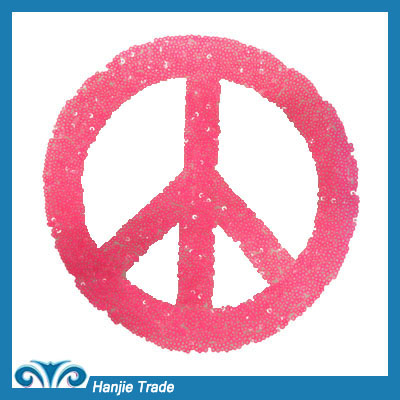 2014 New Design Fashionable Sequin Applique Patch