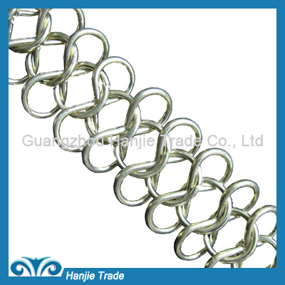 Silver Flat Weave Chain Maille 16MM Wide