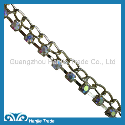 Fashion different style of chain trimming for bag