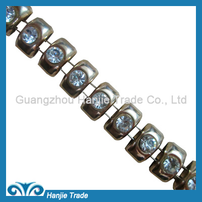 new style rhinestone chain trimming for garment accessory